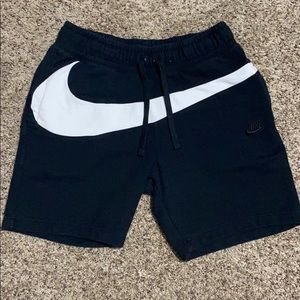 Nike Men’s Sweatpants Shorts Black Size Large